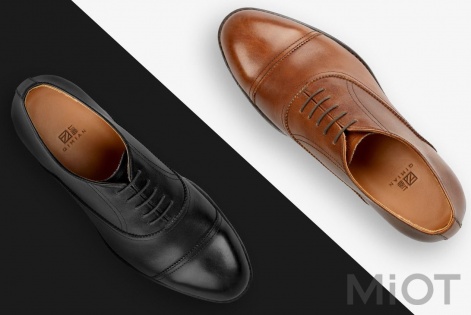 Чоловічі туфлі Xiaomi QIMIAN Oxford Shoes Black 44