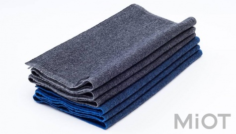 Двосторонній шарф Xiaomi Runmi 90 wool double-sided scarves Blue