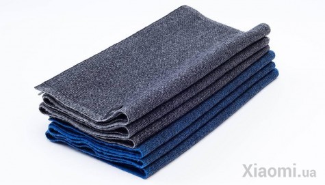 Двусторонний шарф Xiaomi Runmi 90 wool double-sided scarves Blue