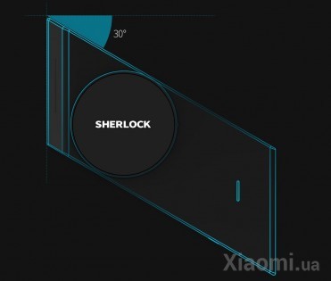 Умный замок Sherlock Smart sticky lock Black Right