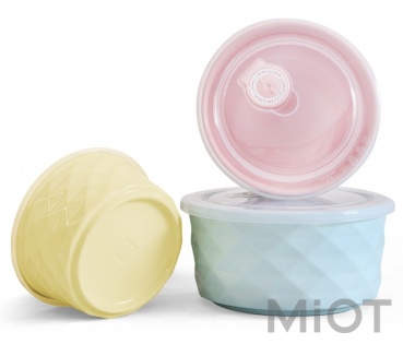 Набір піал Xiaomi SoColor Porcelain Bowl Fresh three-piece 3 шт.