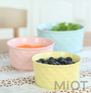 Набір піал Xiaomi SoColor Porcelain Bowl Fresh three-piece 3 шт.