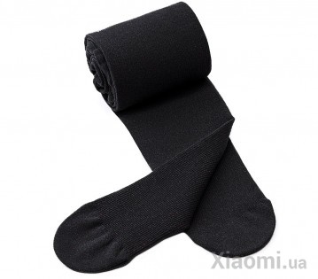 Колготки женские Xiaomi U-REVO Striped fleece tights Black