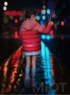 Куртка дитяча Xiaomi Uleemark Children's light down jacket Pink 140/68 417421013