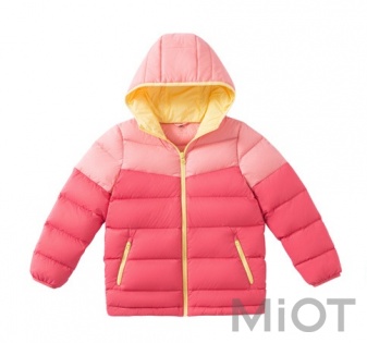 Куртка дитяча Xiaomi Uleemark Children's light down jacket Pink 140/68 417421013