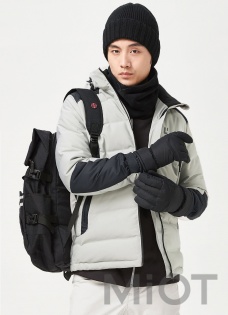 Куртка Xiaomi Uleemark warm down jacket Men Grey L