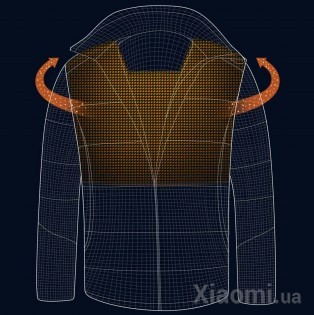 Куртка Xiaomi Uleemark warm down jacket Men Red XL