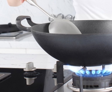 Сковорода чавунна WOK Xiaomi Yi wu yi shi  32 см
