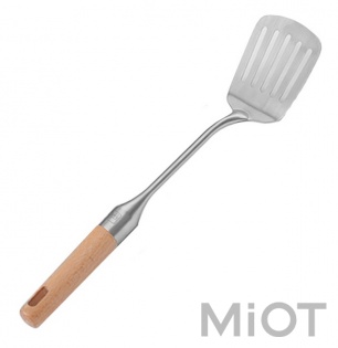 Лопатка для смаження Xiaomi Yi wu yi shi Beech handle stainless steel shovel spoon