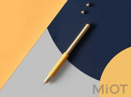 Дизайнерська кулькова ручка Xiaomi EY-PRODUCTS Yellow