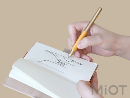 Дизайнерська кулькова ручка Xiaomi EY-PRODUCTS Yellow