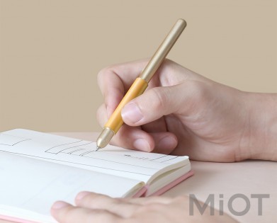 Дизайнерська кулькова ручка Xiaomi EY-PRODUCTS Yellow
