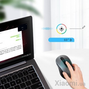 Беспроводная мышь Xiaomi Aimore Smart Voice M1 со встроенным интерфейсом Xiao Ai Black