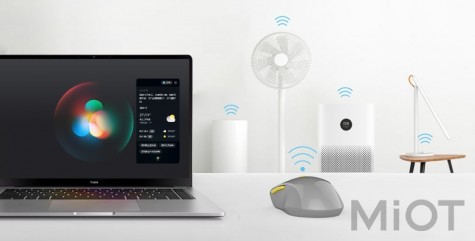Бездротова мишка Xiaomi Aimore Smart Voice M1 з вбудованим інтерфейсом Xiao Ai Gray