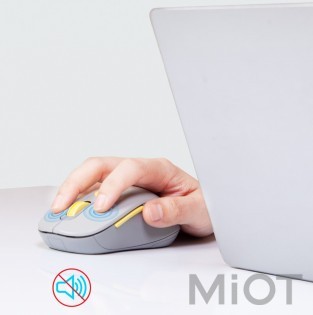 Бездротова мишка Xiaomi Aimore Smart Voice M1 з вбудованим інтерфейсом Xiao Ai Gray