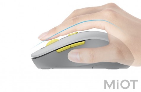 Бездротова мишка Xiaomi Aimore Smart Voice M1 з вбудованим інтерфейсом Xiao Ai Gray
