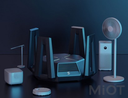 Бездротовий маршрутизатор (роутер) Xiaomi Mi Router AX9000 (DVB4304GL)