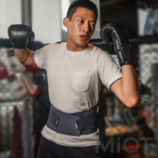 Тренувальний пояс для талії Xiaomi AIRPOP SPORT Blue