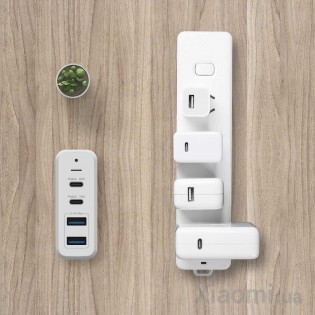 Многопортовое зарядное устройство Xiaomi AKAVO Power Delivery 75W