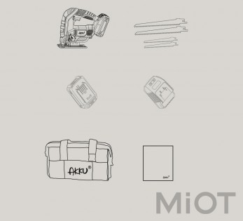 Пила лобзикова Xiaomi AKKU AK1771