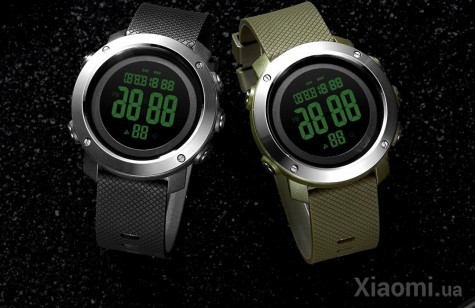 Спортивные электронные часы Xiaomi Alifit Sports Watch 46mm Dark Green