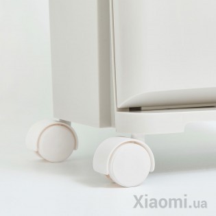 Двухуровневый мусорный бак Xiaomi A&Maison White