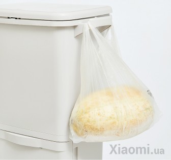 Двухуровневый мусорный бак Xiaomi A&Maison White