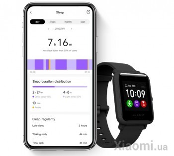Умные часы Xiaomi Amazfit Bip S Lite Carbon Black