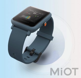 Розумний годинник Xiaomi Amazfit Bip S Lite Carbon Oxford Blue