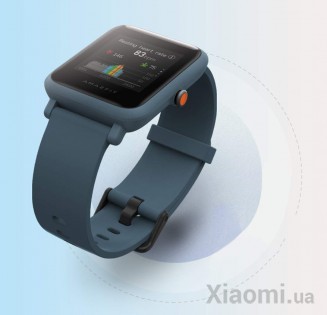 Умные часы Xiaomi Amazfit Bip S Lite Carbon Oxford Blue