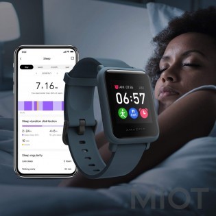 Розумний годинник Xiaomi Amazfit Bip S Lite Carbon Oxford Blue