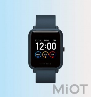 Розумний годинник Xiaomi Amazfit Bip S Lite Carbon Oxford Blue