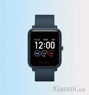 Умные часы Xiaomi Amazfit Bip S Lite Carbon Oxford Blue