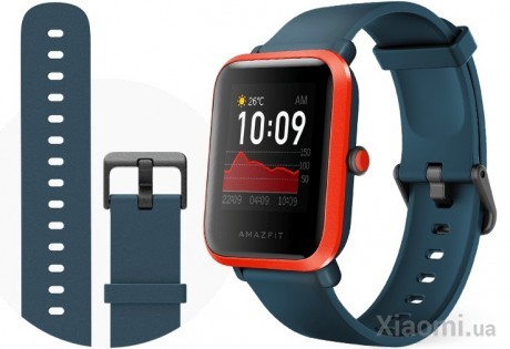 Умные часы Xiaomi Amazfit Bip S Smartwatch Red Orange
