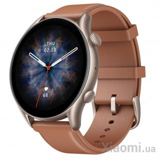 Умные часы Xiaomi Amazfit GTR 3 Pro Brown Leather
