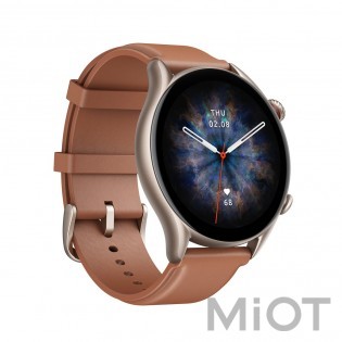 Розумний годинник Xiaomi Amazfit GTR 3 Pro Brown Leather