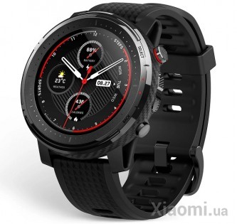 Умные часы Xiaomi Amazfit Stratos 3 Sport Smartwatch Black