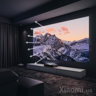 Мультимедиа-проектор Xiaomi APPOTRONICS 4K Cinema Pro Laser Projection Black