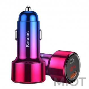 Автомобільний зарядний пристрій Xiaomi Baseus 45W 2USB