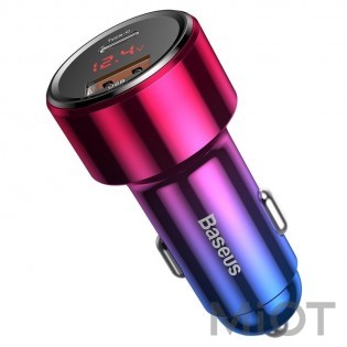 Автомобільний зарядний пристрій Xiaomi Baseus 45W 2USB