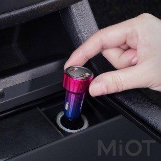 Автомобільний зарядний пристрій Xiaomi Baseus 45W 2USB