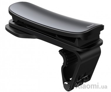 Автодержатель для смартфона на руль Xiaomi Baseus Big Mouth Pro Black (SUDZ-A01)