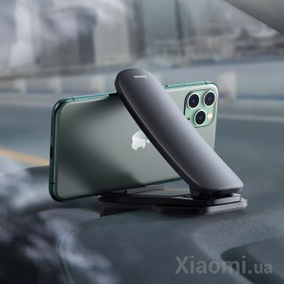 Автодержатель для смартфона на руль Xiaomi Baseus Big Mouth Pro Black (SUDZ-A01)