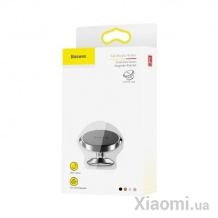 Автодержатель для смартфона магнитный Xiaomi Baseus Black (SUER-B01)
