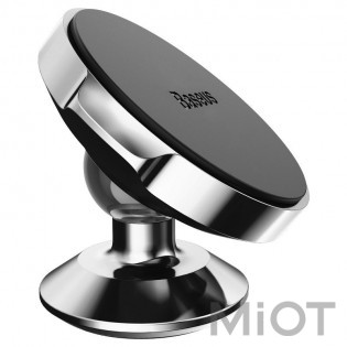 Автотримач для смартфона магнітний Xiaomi Baseus Black (SUER-B01)