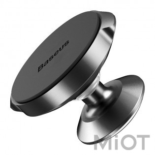 Автотримач для смартфона магнітний Xiaomi Baseus Black (SUER-B01)
