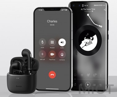 Бездротові навушники Xiaomi Baseus Bowie Series E8 Black