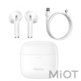 Бездротові навушники Xiaomi Baseus Bowie Series E8 White