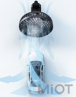 Вентилятор Xiaomi Baseus Departure Car Fan CXQC-A03