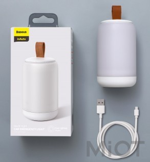 Сигнальна лампа аварійного освітлення автомобіля Xiaomi Baseus Starlit Night car lamp White CRYJD01-A02